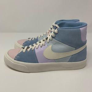 blazer royal spring patchwork